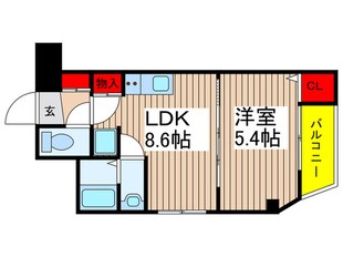 ミッキーハウス八千代台の物件間取画像